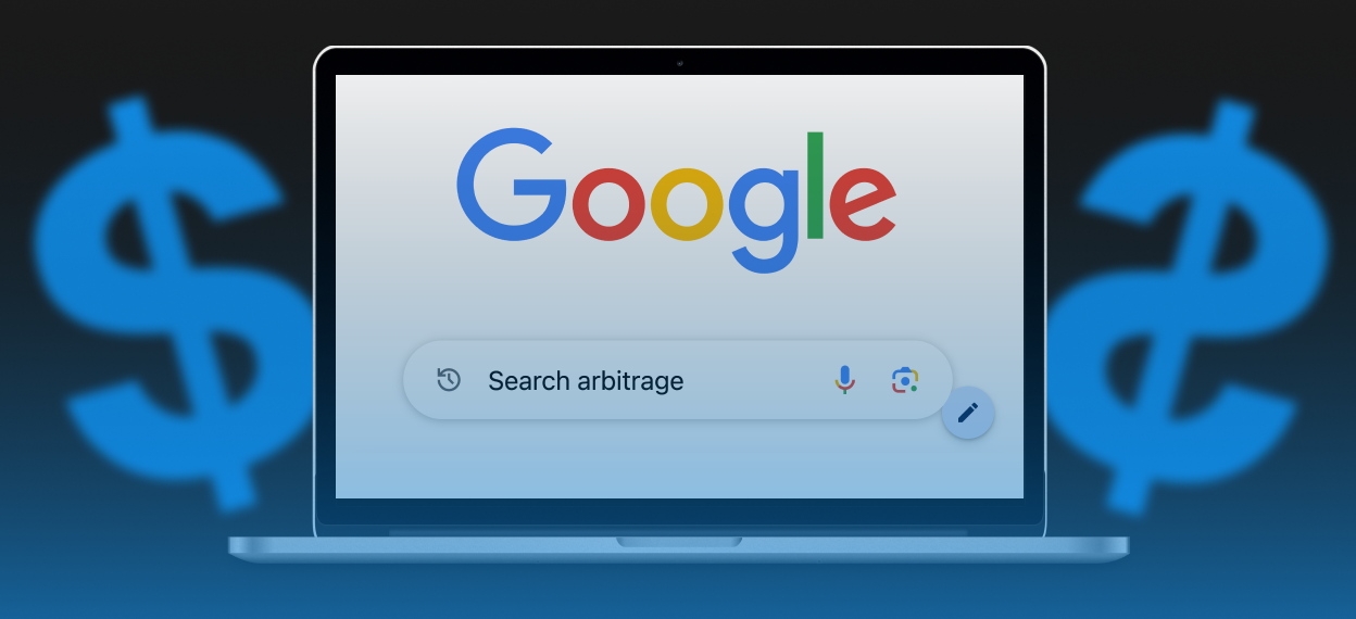 Search arbitrage